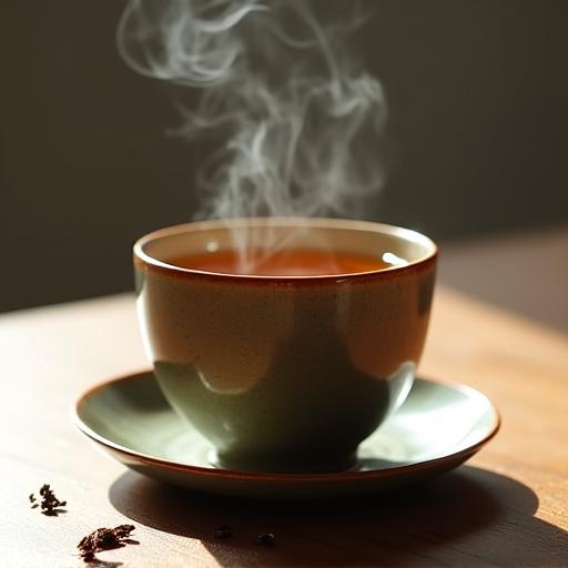 美しく淹れられた日本茶